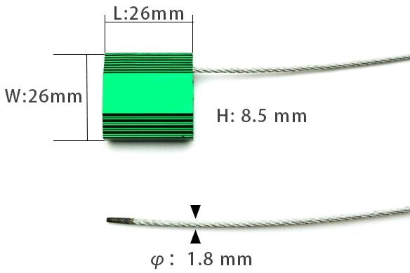 Cable seal ARLO-US-CC182 (1000PCS)